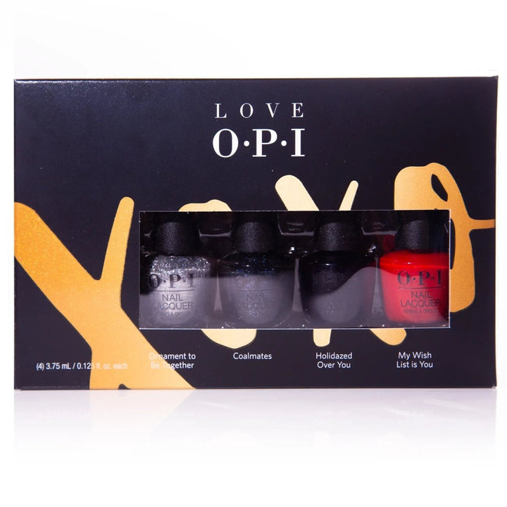 OPI XoXo Love Collection Gift Set 4 Minis - Branded Beauty