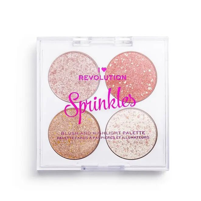 Blush & Sprinkles Blush & Highlight Palette