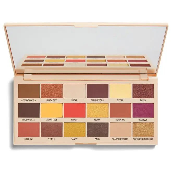 Revolution I Heart Revolution Lemon Drizzle Chocolate Eyeshadow Palette - Branded Beauty