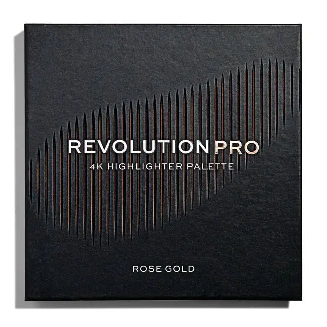 Revolution Revolution Pro 4K Highlighter Palette - Rose Gold