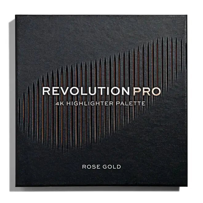 Revolution Pro 4K Highlighter Palette - Rose Gold - Branded Beauty