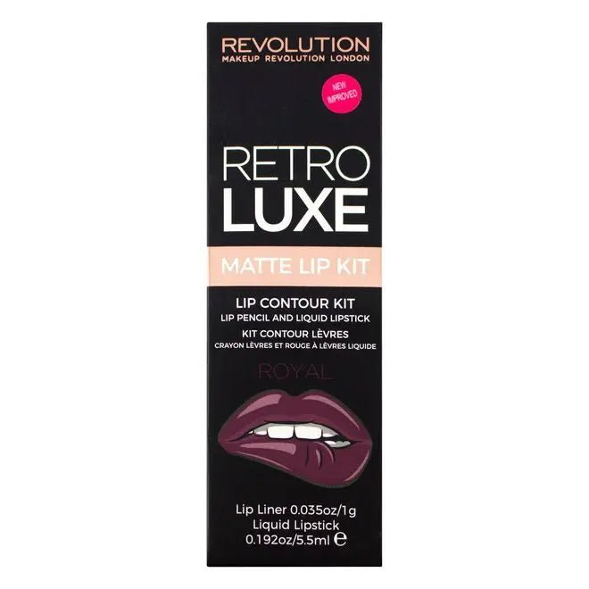 Revolution Retro Luxe Kits Matte Royal - Branded Beauty