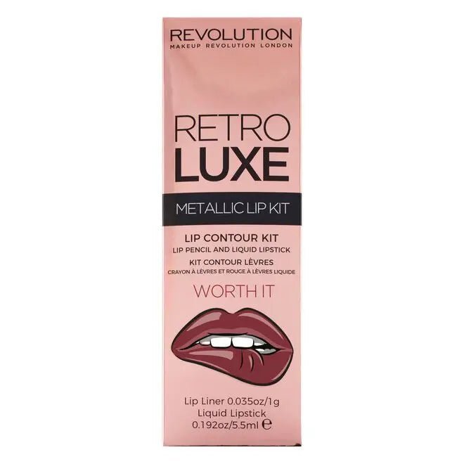 Revolution Retro Luxe Kits Metallic Worth It - Branded Beauty
