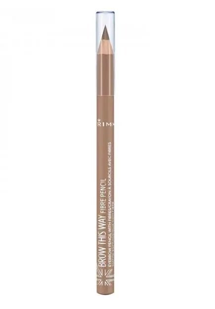 Rimmel London Brow This Way Fibre Pencil - 01 Light - Branded Beauty