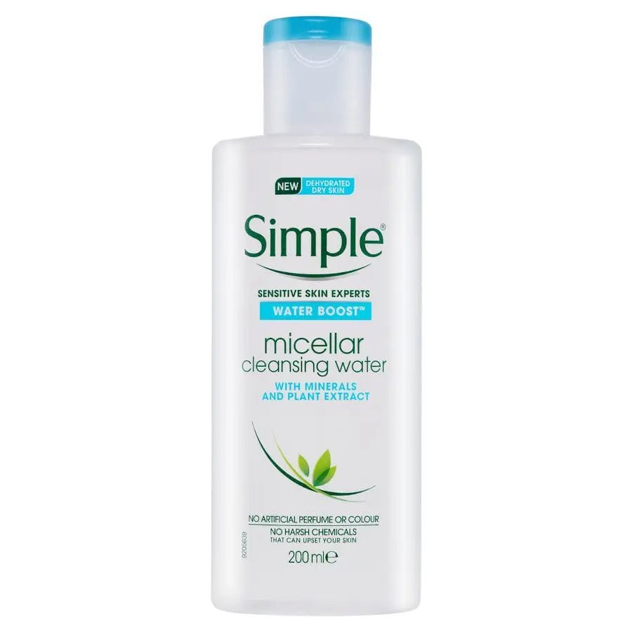 Simple 200ml Micellar Water Cleansing Water Boost - Branded Beauty