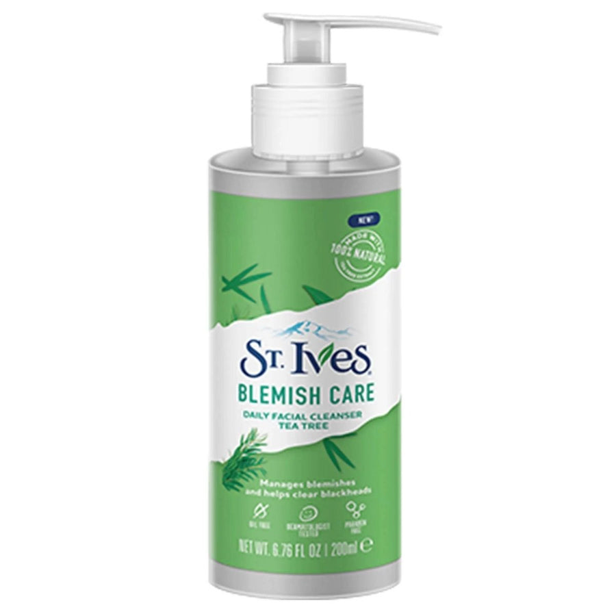 St. Ives Blemish Care Daily Facial Cleanser Tea Tree - Branded Beauty