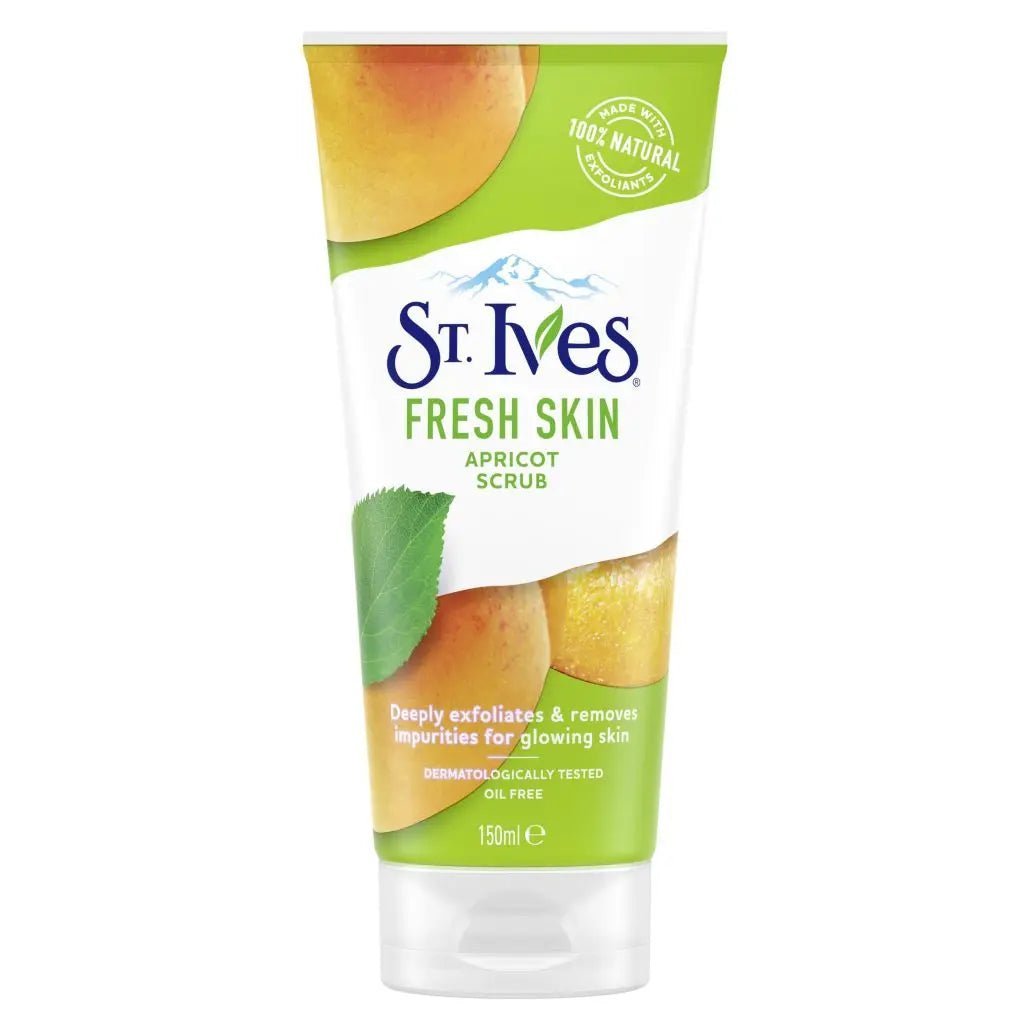 St. Ives Fresh Skin Apricot Face Scrub - Branded Beauty