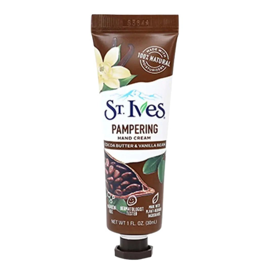St. Ives Pampering Hand Cream - Cocoa Butter & Vanilla Bean - Branded Beauty